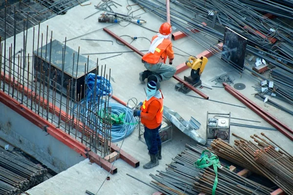 Sécurité chantier béton — EPI